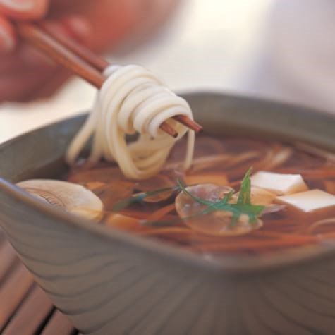 Miso noodle soup