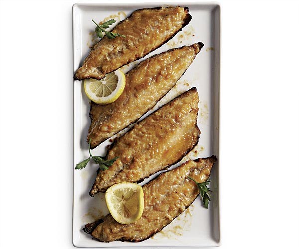Miso-roasted Atlantic mackerel