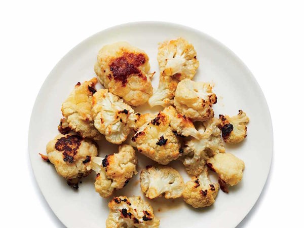 Miso roasted cauliflower