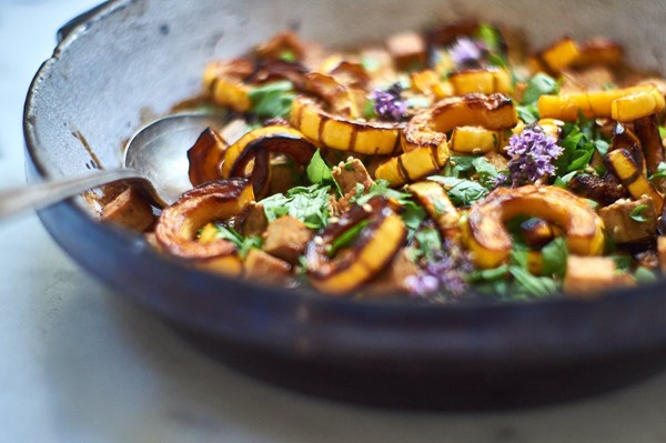 Miso sesame winter squash