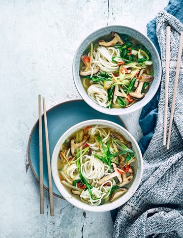 Miso shiitake ramen