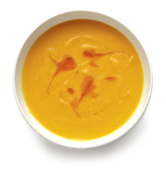 Miso-squash soup