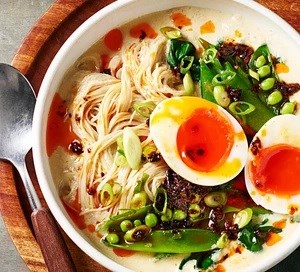 Miso tofu soup