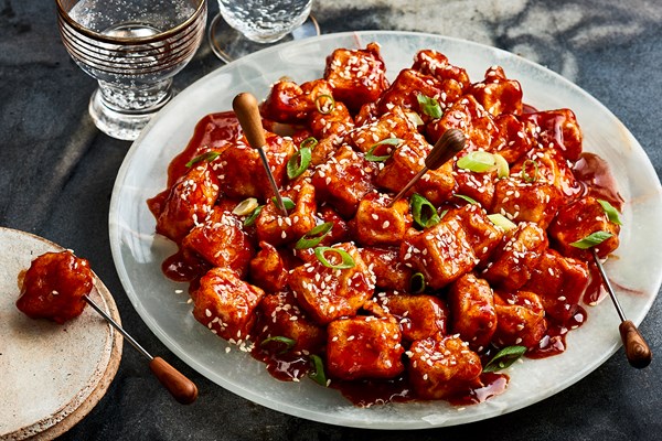 Miss Kim's fried tofu