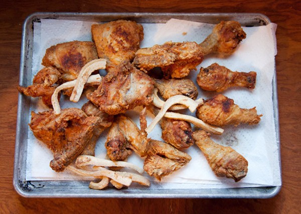 Miss Ora's fried chicken