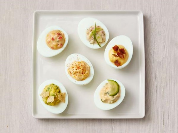 Mix & match deviled eggs