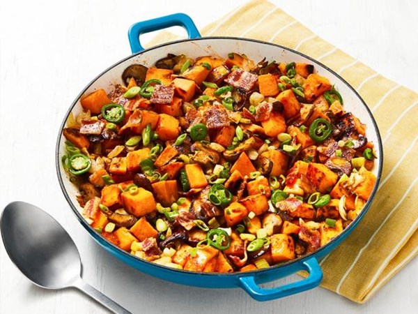 Mix & match potato hash 