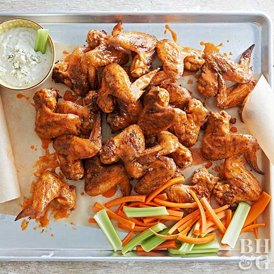 Mix 'n' match chicken wings
