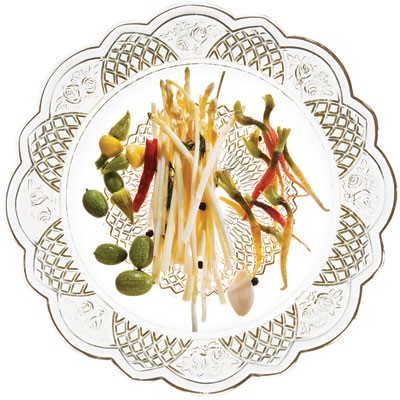 Mixed baby vegetable pickles 