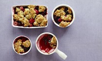 Mixed berry cobbler