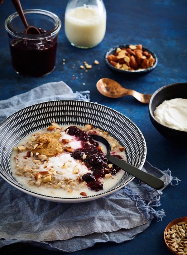 Mixed berry compote