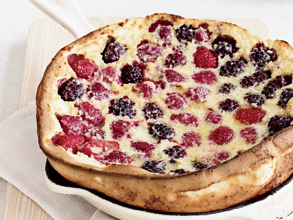 Mixed-berry Dutch baby [Grace Parisi]