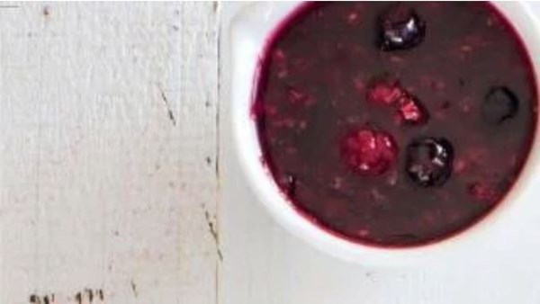 Mixed berry freezer jam