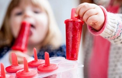 Mixed berry freezies