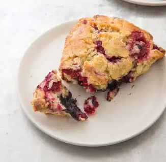 Mixed berry scones