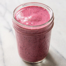 Mixed berry smoothies