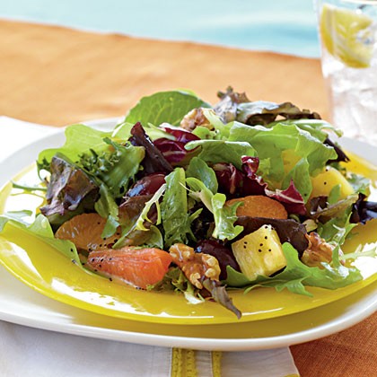 Mixed citrus green salad