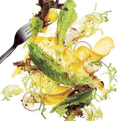 Mixed greens salad