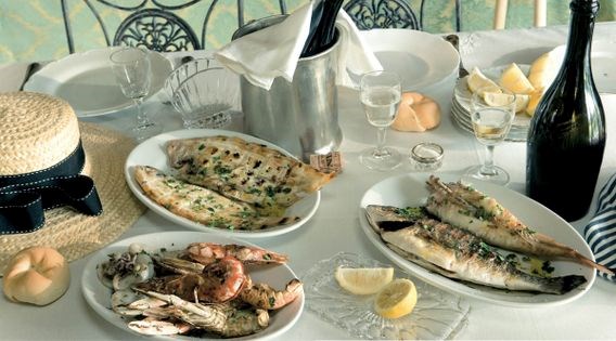 Mixed grilled fish (Grigliata mista di pesce)