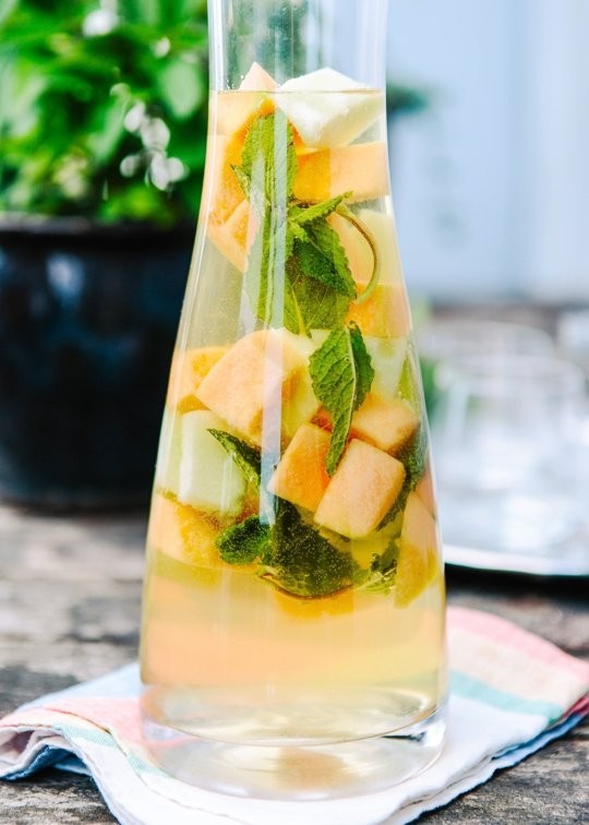 Mixed melon & limoncello sangria