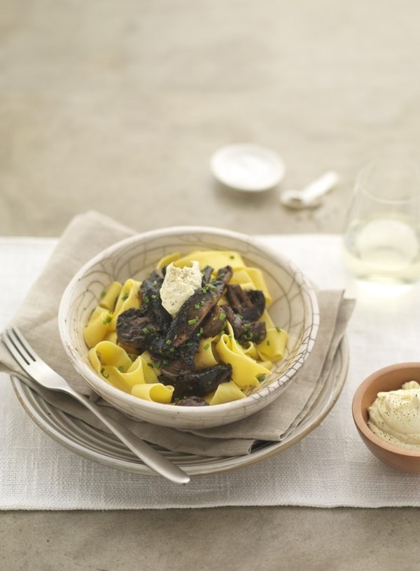 Mixed mushroom ragu