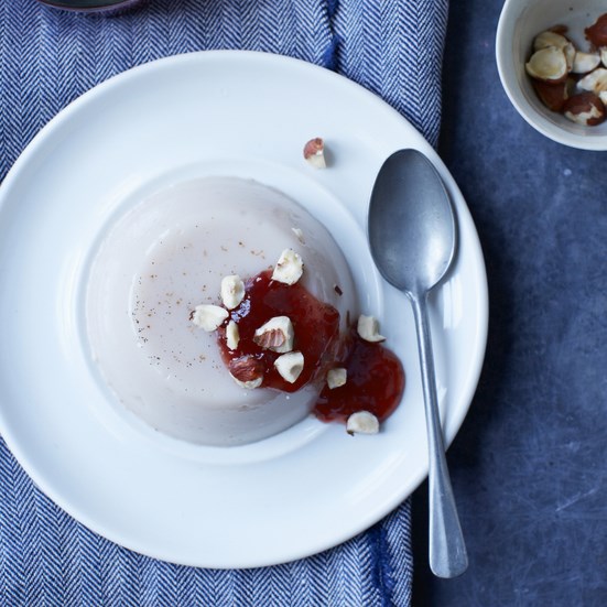 Mixed-nut milk panna cotta [Teresa Piro]