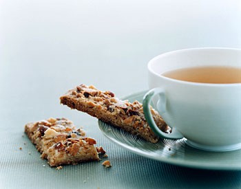 Mixed-nut shortbread