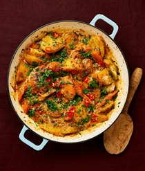 Mixed root vegetable Dauphinoise