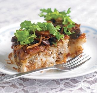 Mixed savoury glutinous rice (Yew peng)