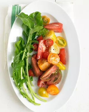 Mixed tomato salad