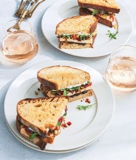 Miyoko’s vegan smoked cheese sandwiches