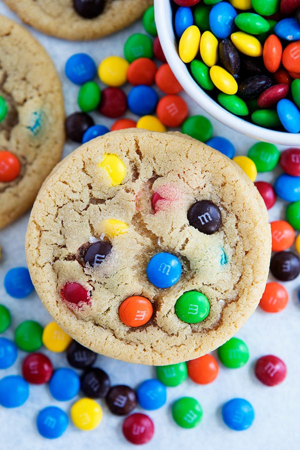 M&M cookies