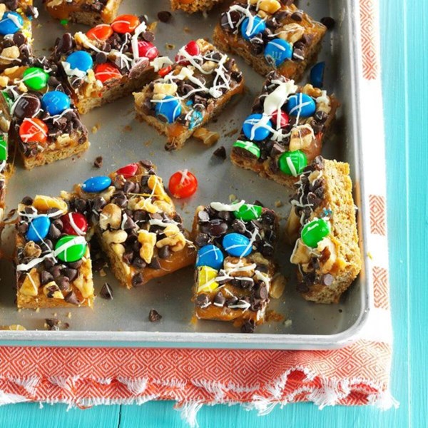 M&M oat bars
