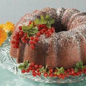 Mocha bundt cake