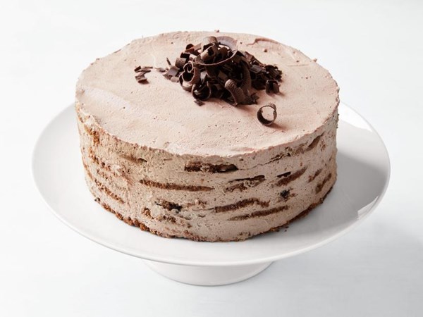 Mocha chocolate icebox cake