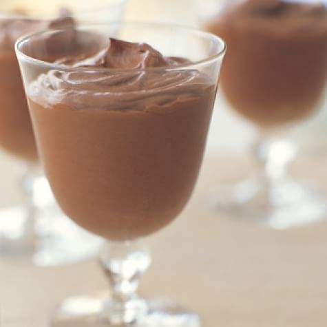 Mocha chocolate mousse
