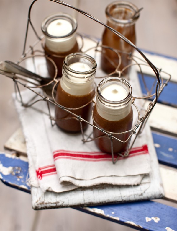 Mocha chocolate mousse with Irish whiskey