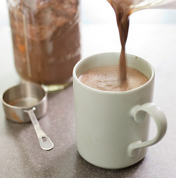 Mocha hot chocolate mix
