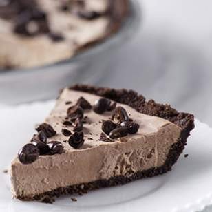 Mocha ice cream pie