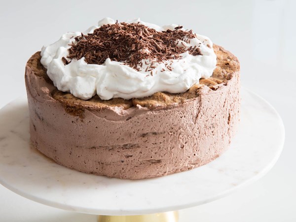 Mocha mascarpone icebox cake 