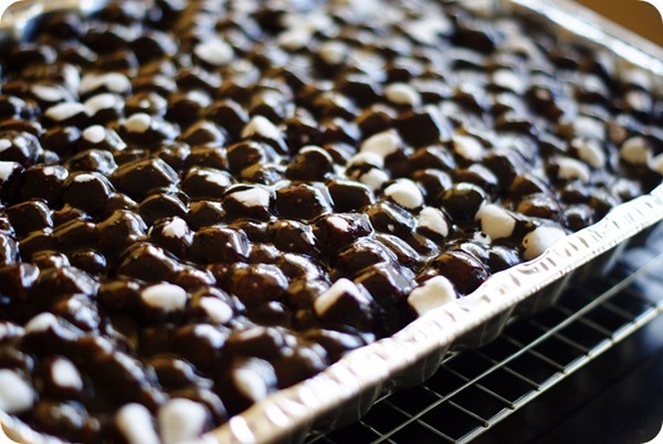 Mocha Mississippi mud cake