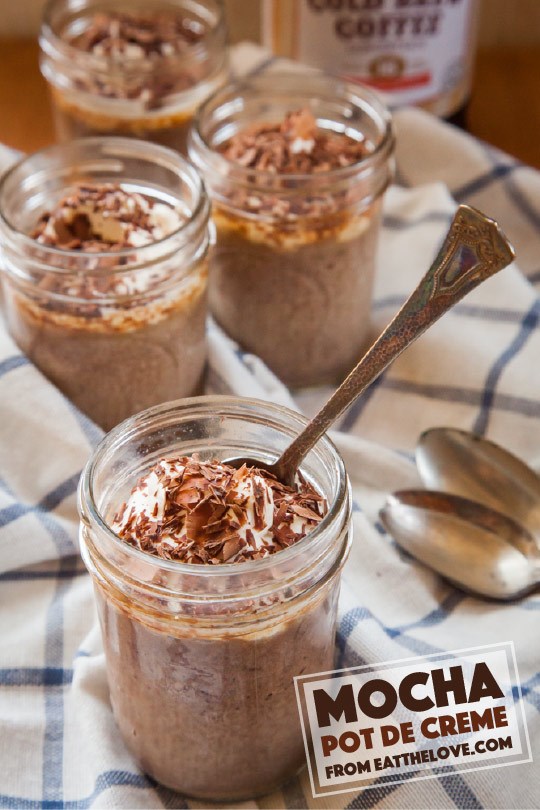 Mocha pots de creme