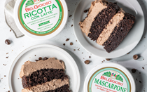 Mocha ricotta cake with mocha mascarpone frosting