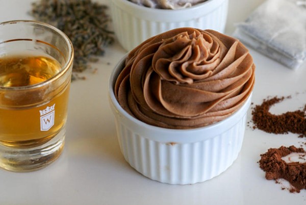 Mocha rum buttercream