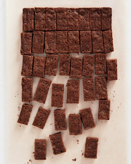 Mocha shortbread
