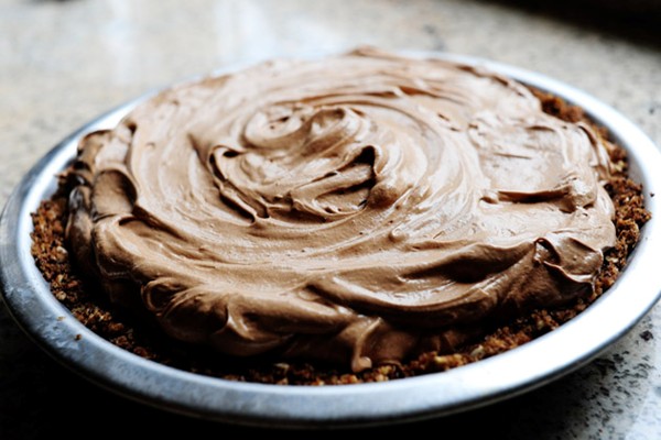 Mocha silk pie