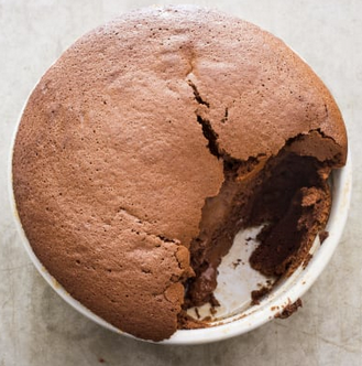 Mocha soufflé 