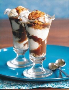 Mocha toffee sundaes