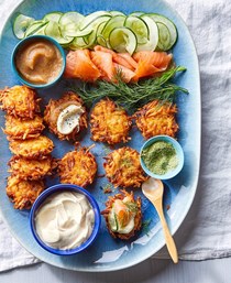Mochi latkes