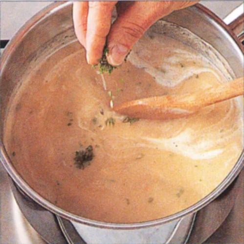 Mock meunière sauce